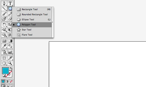 Polygon tool in Illustrator
