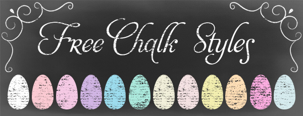 Free Chalk Board Styles