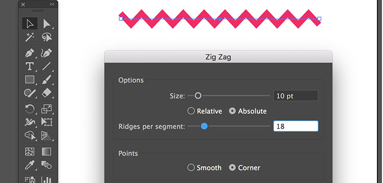 adobe illustrator - How to achieve this smooth zig zag effect for these  lines? - Graphic Design Stack Exchange