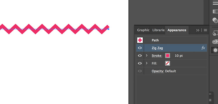 Creating jagged zig zag and wavy lines in Illustrator
